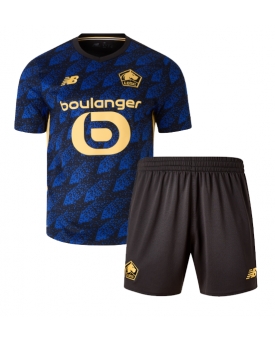 Lille OSC Maglia Gara Terza Repliche 2025-26 Bambino Maniche Corte